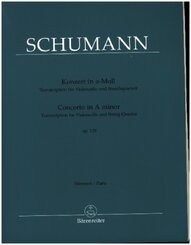 Konzert in a-Moll op. 129 (Transkription für Violoncello und Streichquartett)