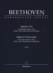 Septett für Klarinette, Fagott, Horn, Violine, Viola, Violoncello und Kontrabass in Es op. 20