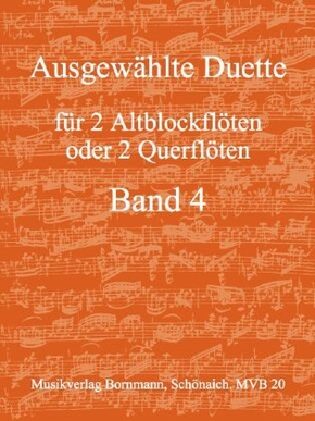 Ausgewählte Duette, Band 4
