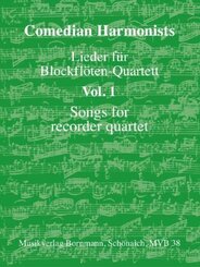 Lieder für Blockflöten-Quartett, Band 1