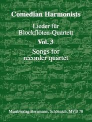 Lieder für Blockflöten-Quartett, Band 3