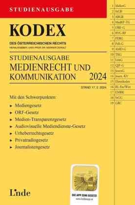 KODEX Studienausgabe Medienrecht und Kommunikation