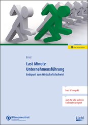 Last Minute Unternehmensf&uuml;hrung