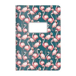 Heft A5 Pattern Pink Flamingo