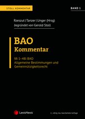 BAO Bundesabgabenordnung - Stoll Kommentar Band 1