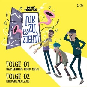 Tür zu, es zieht!, 2 Audio-CD