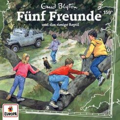 Fünf Freunde und das riesige Reptil, 1 Audio-CD