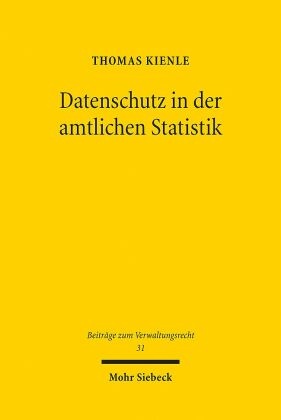 Datenschutz in der amtlichen Statistik