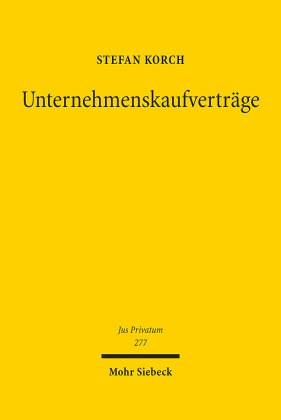 Unternehmenskaufverträge