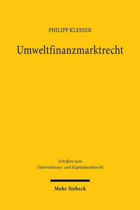 Umweltfinanzmarktrecht