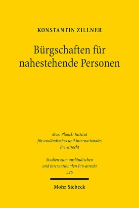 Bürgschaften für nahestehende Personen