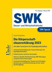 SWK-Spezial Die Körperschaftsteuererklärung 2023
