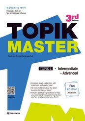 TOPIK MASTER Final - TOPIK II Intermediate Advanced, m. 1 Audio