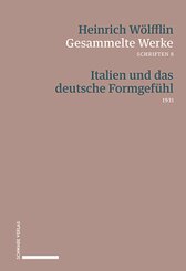 Italien und das deutsche Formgefühl