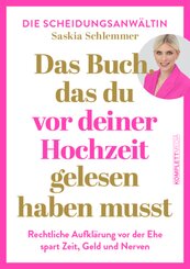 Das Buch, das du vor deiner Hochzeit gelesen haben musst (SPIEGEL-Bestseller)