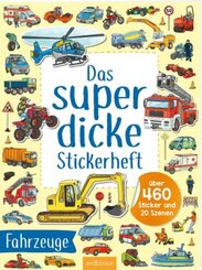 Das superdicke Stickerheft -  Fahrzeuge