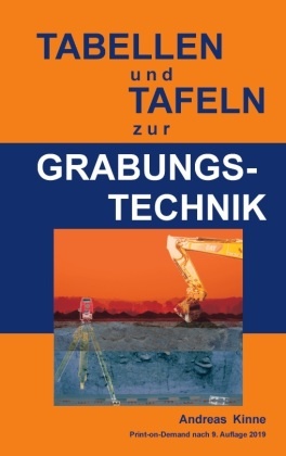 Tabellen und Tafeln zur Grabungstechnik