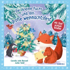 Der kleine Fuchs und das große Weihnachtsfest - mit fünf echten Briefen