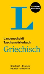 Langenscheidt Taschenw&ouml;rterbuch Griechisch, m.  Buch, m.  Online-Zugang