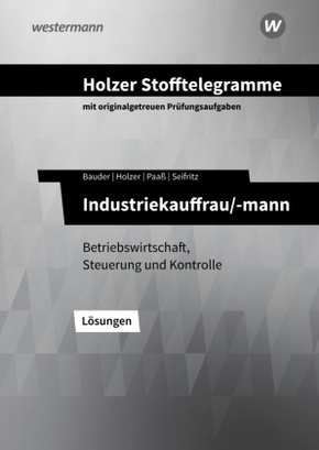 Holzer Stofftelegramme Baden-Württemberg - Industriekauffrau/-mann