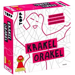 Krakel-Orakel - Das Zeichenspiel für alle, die nicht zeichnen können. Nominiert zum Spiel des Jahres 2025