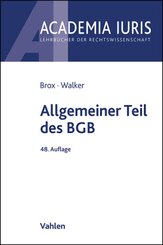 Allgemeiner Teil des BGB