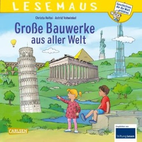 LESEMAUS: Große Bauwerke aus aller Welt