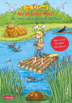 Conni Gelbe Reihe (Beschäftigungsbuch): Wo ist Kater Mau?