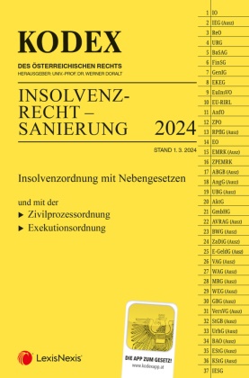 KODEX Insolvenzrecht - Sanierung 2024 - inkl. App