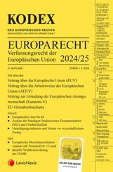 KODEX EU-Verfassungsrecht (Europarecht) 2024/25 - inkl. App