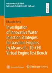 Investigation of Innovative Water Injection Strategies for Gasoline Engines by Means of a 3D-CFD Virtual Engine Test Ben