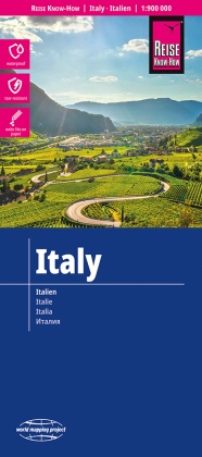 Reise Know-How Landkarte Italien / Italy (1:900.000)