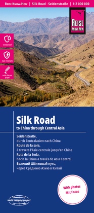 Reise Know-How Landkarte Seidenstraße / Silk Road (1:2 000 000): Durch Zentralasien nach China / To China through Centra