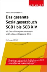 Das gesamte Sozialgesetzbuch SGB I bis SGB XIV