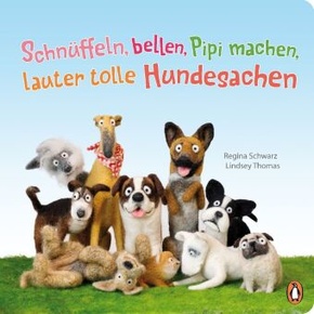 Schnüffeln, bellen, Pipi machen, lauter tolle Hundesachen