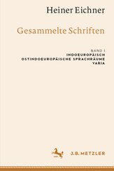 Heiner Eichner: Gesammelte Schriften