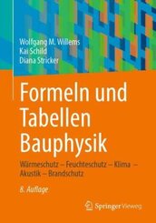 Formeln und Tabellen Bauphysik