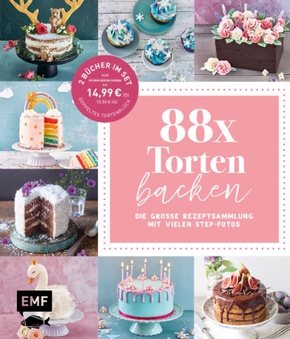 88 x Torten backen - Die große Rezeptsammlung mit vielen Step-Fotos