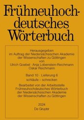 Frühneuhochdeutsches Wörterbuch: schläufe - schrecken