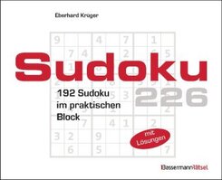 Sudokublock 226 (5 Exemplare à 2,99 EUR)