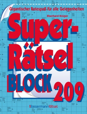 Superrätselblock 209 (5 Exemplare à 4,99 EUR)