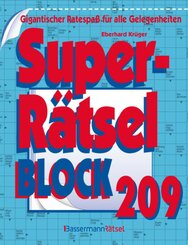 Superrätselblock 209 (5 Exemplare à 4,99 EUR)