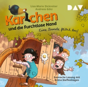 Karlchen und die Furchtlose Hand - Teil 1: Eine Bande flitzt los!, 1 Audio-CD