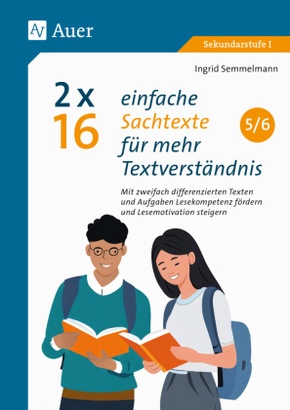 2 x 16 einfache Sachtexte für mehr Textverständnis