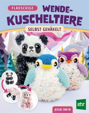 Flauschige Wende-Kuscheltiere