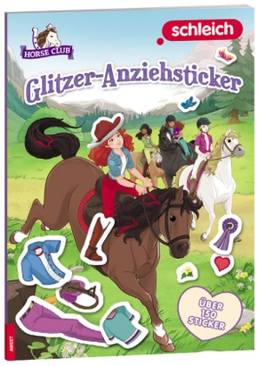 schleich® Horse Club(TM) - Glitzer-Anziehsticker, m. 1 Beilage