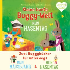 Kleine bunte Buggy-Welt - Mein Hasentag & Mein Mäusejahr