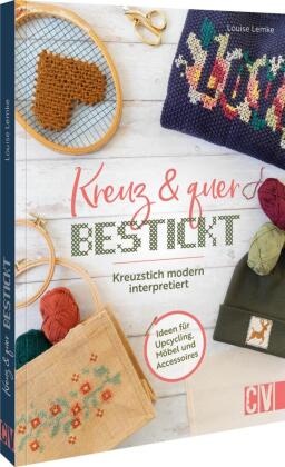 Kreuz und quer bestickt