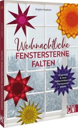 Weihnachtliche Fenstersterne falten