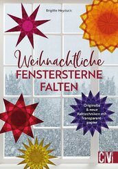 Weihnachtliche Fenstersterne falten